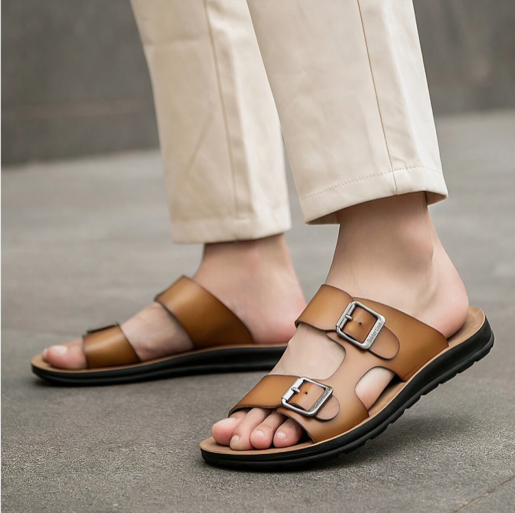 Brown Fashion Casual Sandals – Versatile & Effortless Style